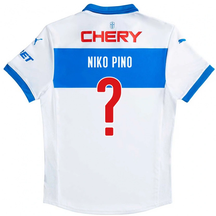 Danxen Femme Maillot Niko Pino #0 Bleu Royal Blanc Tenues Domicile 2025/26 T-Shirt