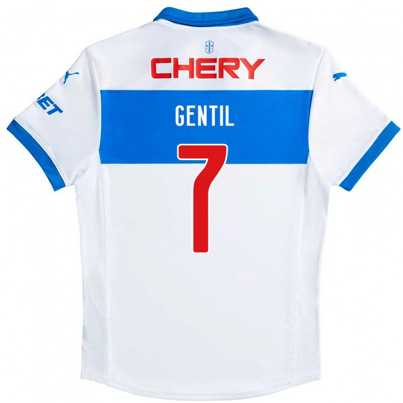 Danxen Femme Maillot Jader Gentil #7 Bleu Royal Blanc Tenues Domicile 2025/26 T-Shirt