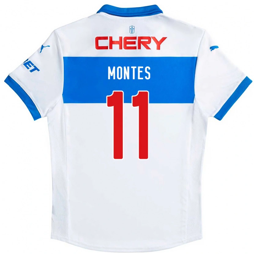 Danxen Femme Maillot Clemente Montes #11 Bleu Royal Blanc Tenues Domicile 2025/26 T-Shirt