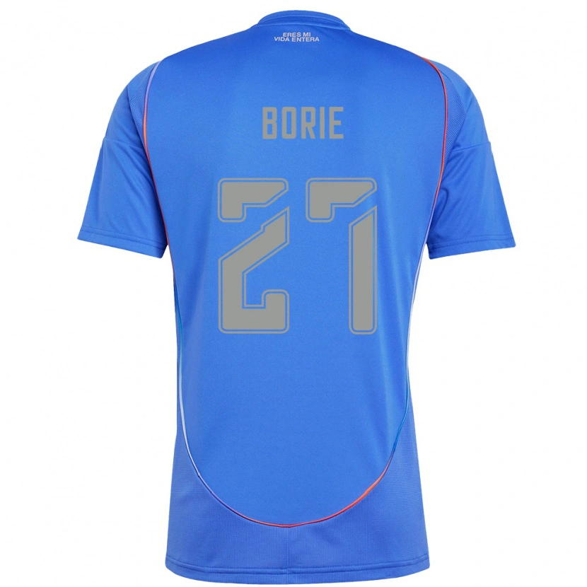 Danxen Femme Maillot Emilie Borie #27 Orange Rouge Tenues Domicile 2025/26 T-Shirt
