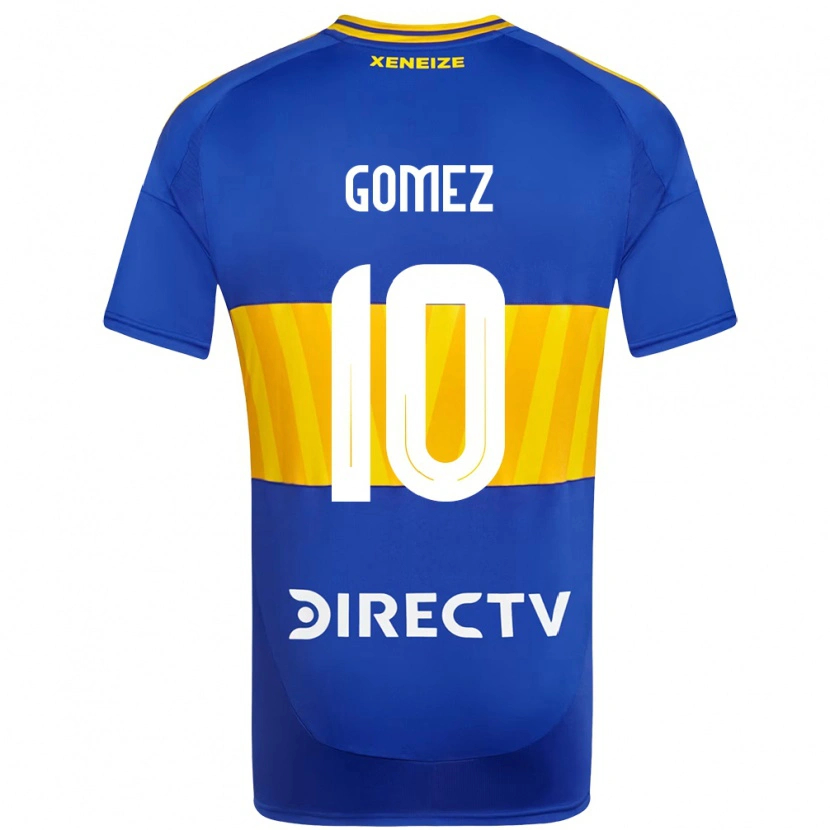 Danxen Femme Maillot Camila Gómez Ares #10 Bleu Royal Jaune Tenues Domicile 2025/26 T-Shirt