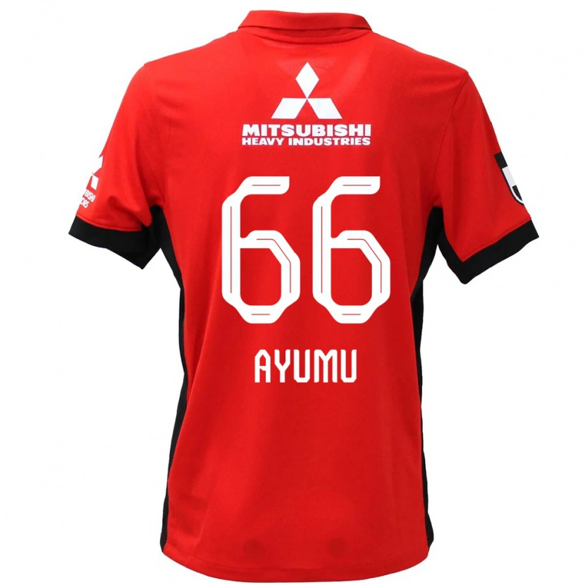 Danxen Femme Maillot Ayumu Ohata #66 Blanc Noir Tenues Domicile 2025/26 T-Shirt