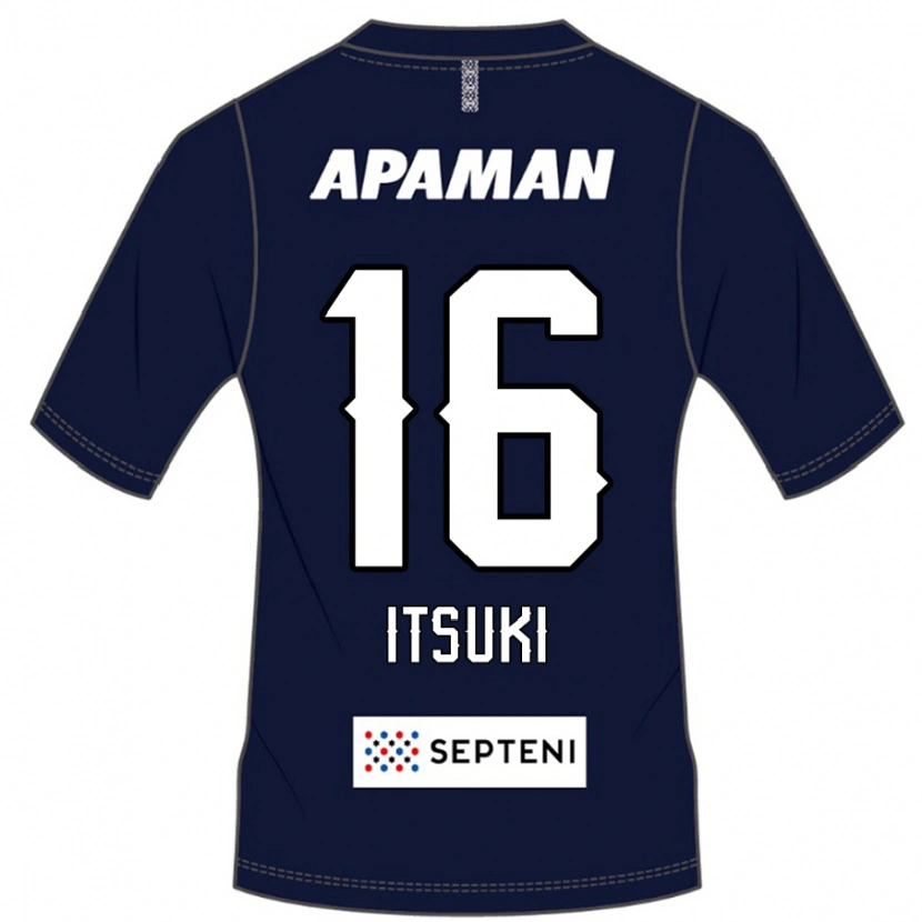 Danxen Femme Maillot Itsuki Oda #16 Bleu Royal Blanc Tenues Domicile 2025/26 T-Shirt