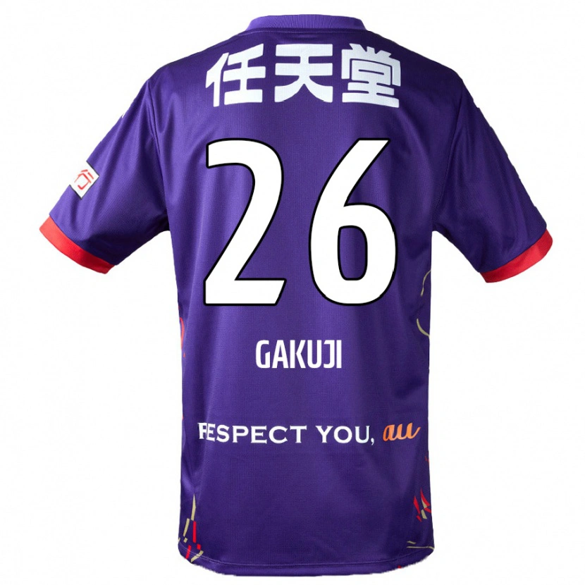 Danxen Femme Maillot Gakuji Ota #26 Violet Blanc Noir Tenues Domicile 2025/26 T-Shirt