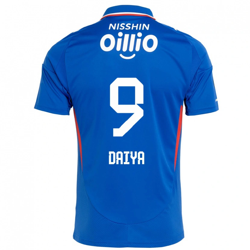Danxen Femme Maillot Daiya Tono #9 Bleu Royal Blanc Tenues Domicile 2025/26 T-Shirt
