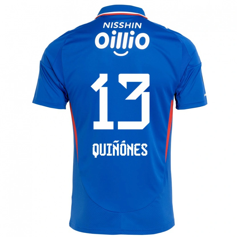 Danxen Femme Maillot Jeison Quiñónes #13 Bleu Royal Blanc Tenues Domicile 2025/26 T-Shirt