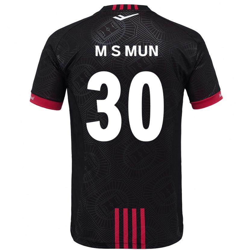 Danxen Femme Maillot Seong-Min Mun #30 Blanc Noir Tenues Domicile 2025/26 T-Shirt