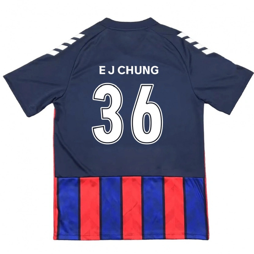Danxen Femme Maillot Joshua Eui-Jin Chung #36 Blanc Cassé Rouge Tenues Domicile 2025/26 T-Shirt