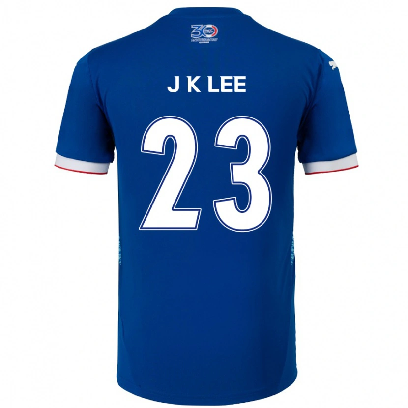 Danxen Femme Maillot Ki-Je Lee #23 Bleu Royal Blanc Tenues Domicile 2025/26 T-Shirt
