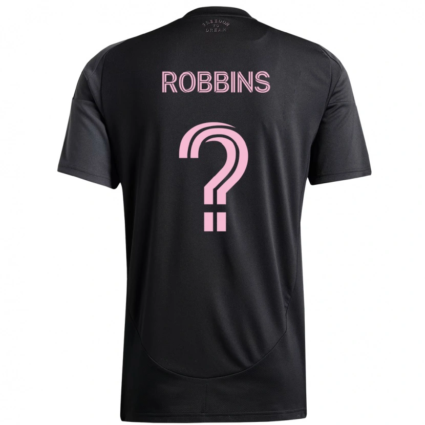 Danxen Femme Maillot Lukas Robbins #0 Rose Noir Tenues Extérieur 2025/26 T-Shirt