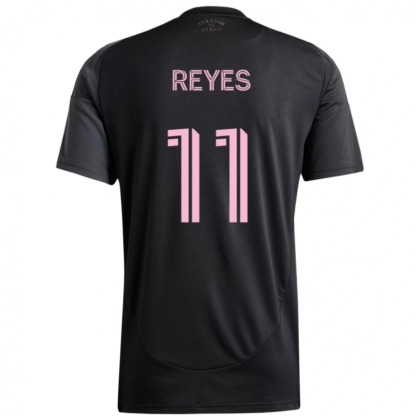 Danxen Femme Maillot Dairon Reyes #11 Rose Noir Tenues Extérieur 2025/26 T-Shirt