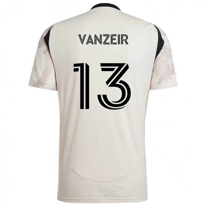 Danxen Femme Maillot Dante Vanzeir #13 Rouge Noir Tenues Extérieur 2025/26 T-Shirt