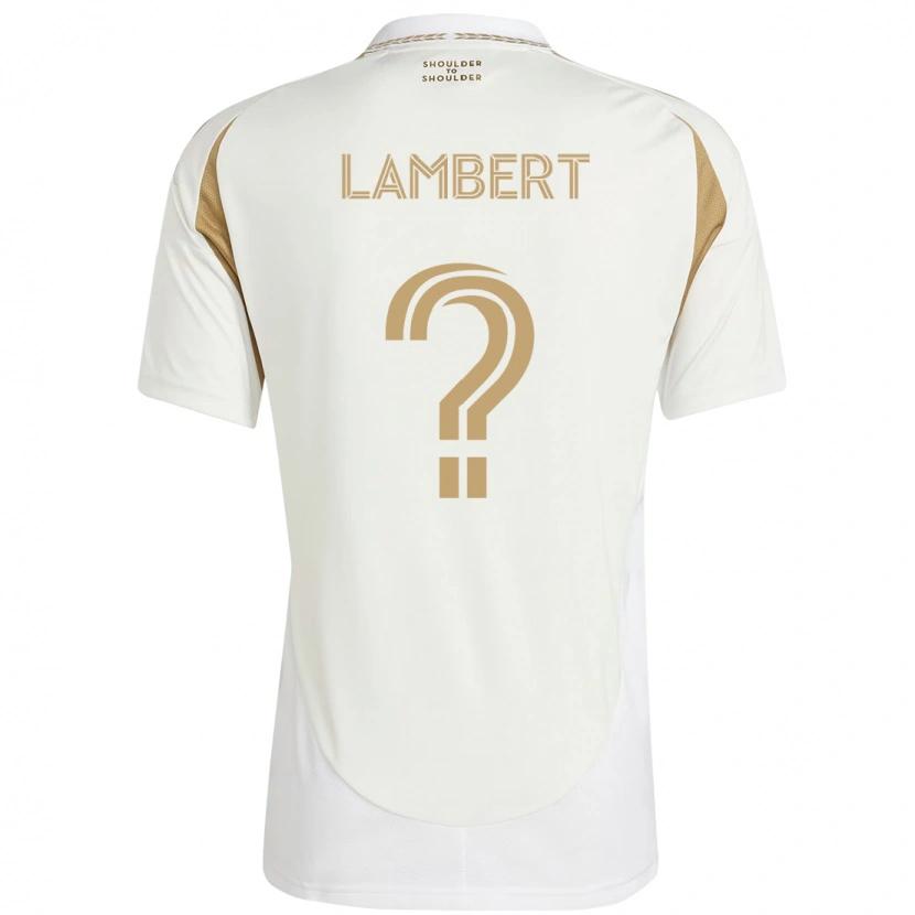 Danxen Femme Maillot Liam Lambert #0 Noir Marron Tenues Extérieur 2025/26 T-Shirt