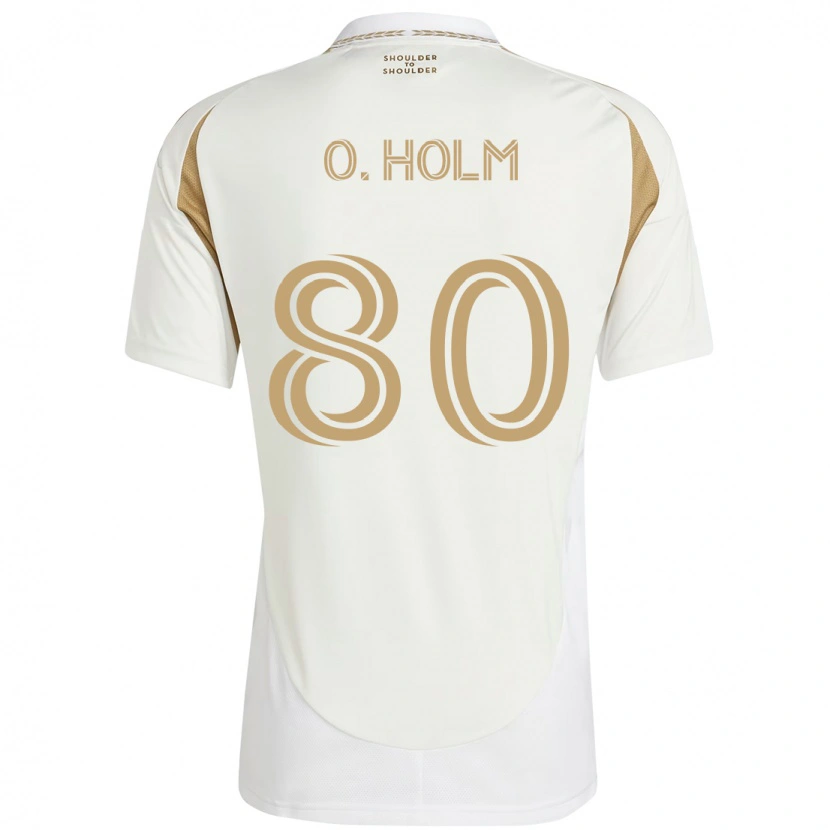 Danxen Femme Maillot Odin Thiago Holm #80 Noir Marron Tenues Extérieur 2025/26 T-Shirt