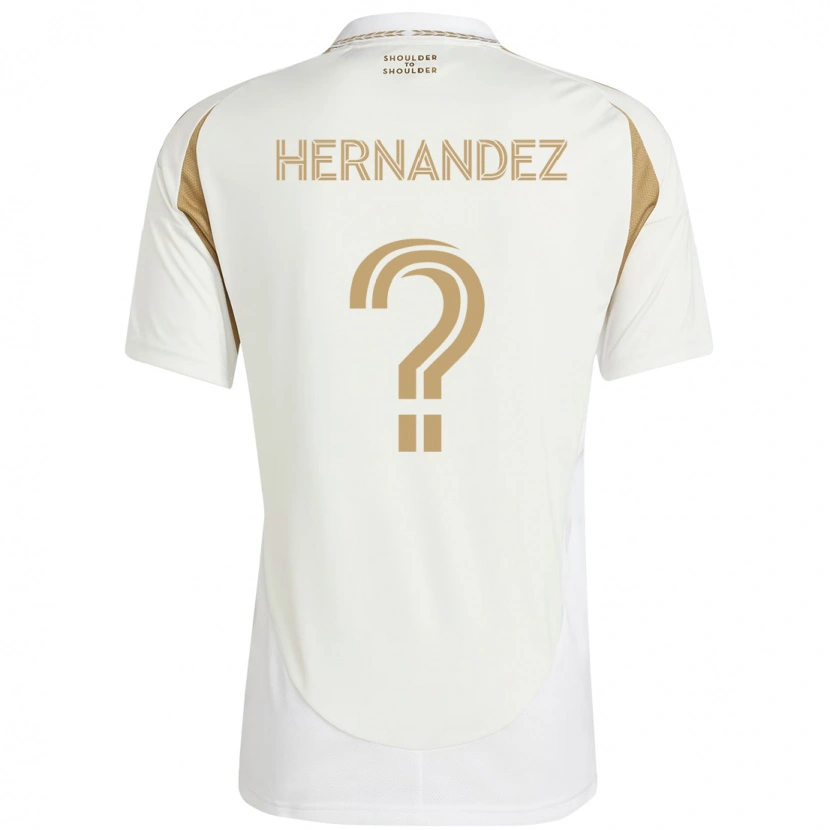 Danxen Femme Maillot Javier Hernandez #0 Noir Marron Tenues Extérieur 2025/26 T-Shirt