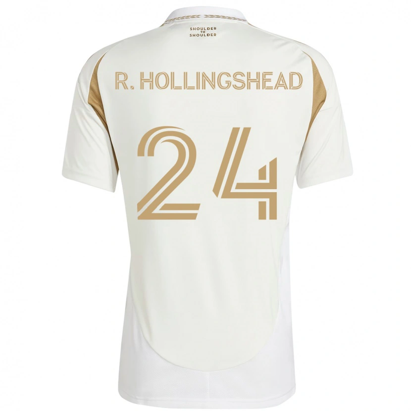 Danxen Femme Maillot Ryan Hollingshead #24 Noir Marron Tenues Extérieur 2025/26 T-Shirt