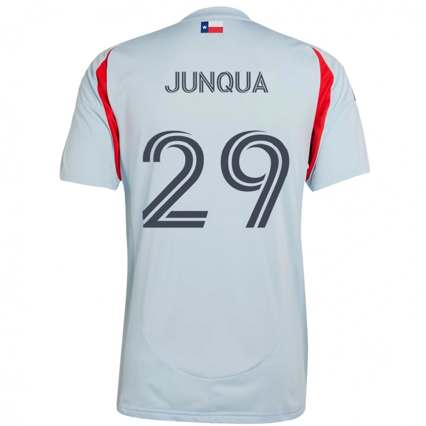 Danxen Femme Maillot Sam Junqua #29 Rouge Bleu Marine Tenues Extérieur 2025/26 T-Shirt