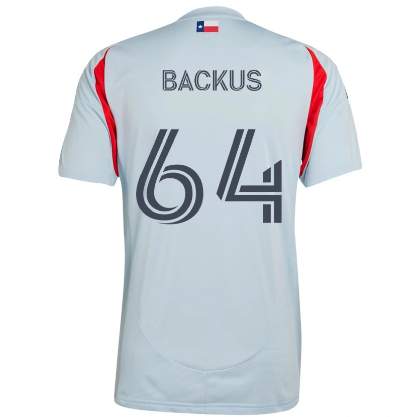 Danxen Femme Maillot Braeden Backus #64 Rouge Bleu Marine Tenues Extérieur 2025/26 T-Shirt