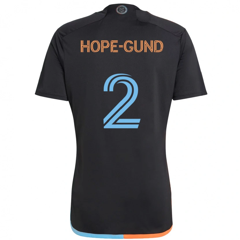 Danxen Femme Maillot Rio Hope-Gund #2 Noir Bleu Orange Tenues Extérieur 2025/26 T-Shirt
