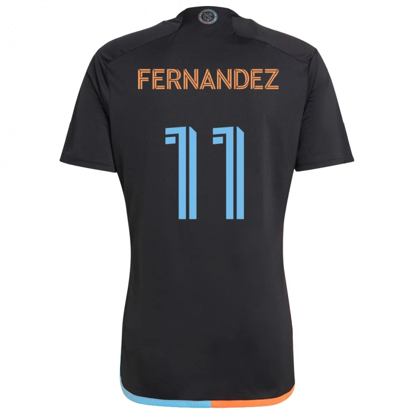 Danxen Femme Maillot Julián Fernández #11 Bleu Clair Tenues Extérieur 2025/26 T-Shirt