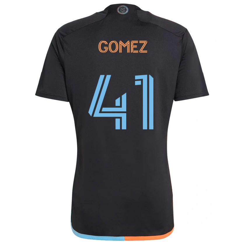 Danxen Femme Maillot Julián Gómez #41 Bleu Clair Tenues Extérieur 2025/26 T-Shirt