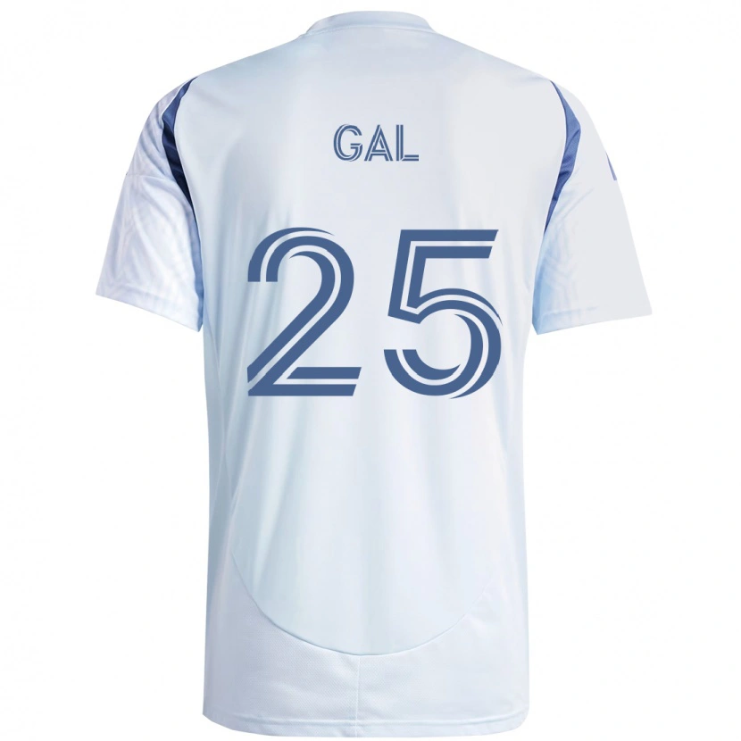 Danxen Femme Maillot Jeff Gal #25 Bleu Ciel Clair Bleu Tenues Extérieur 2025/26 T-Shirt