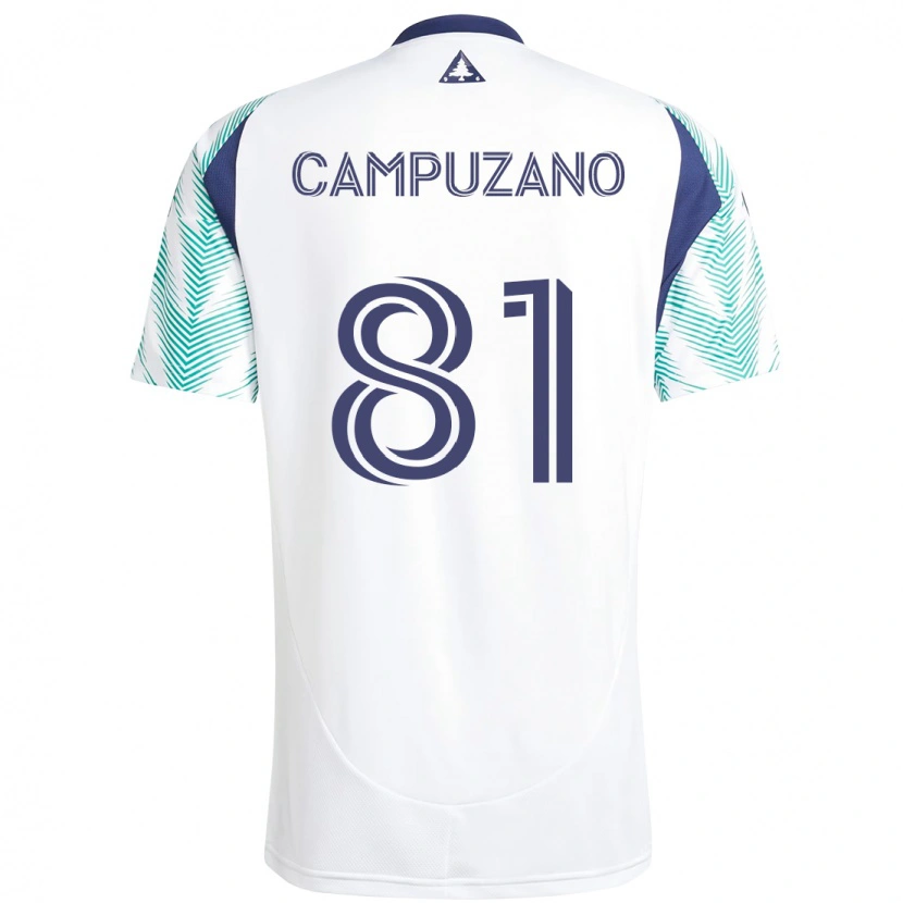 Danxen Femme Maillot Nico Campuzano #81 Bleu Rouge Tenues Extérieur 2025/26 T-Shirt
