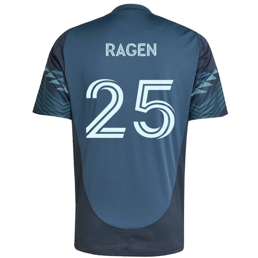 Danxen Femme Maillot Jackson Ragen #25 Vert Blanc Tenues Extérieur 2025/26 T-Shirt