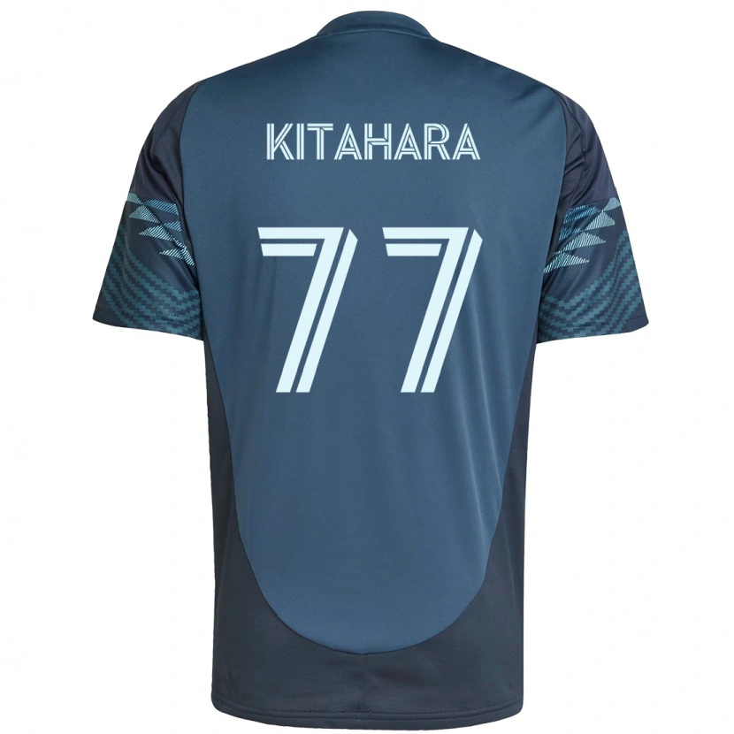 Danxen Femme Maillot Sota Kitahara #77 Bleu Clair Tenues Extérieur 2025/26 T-Shirt