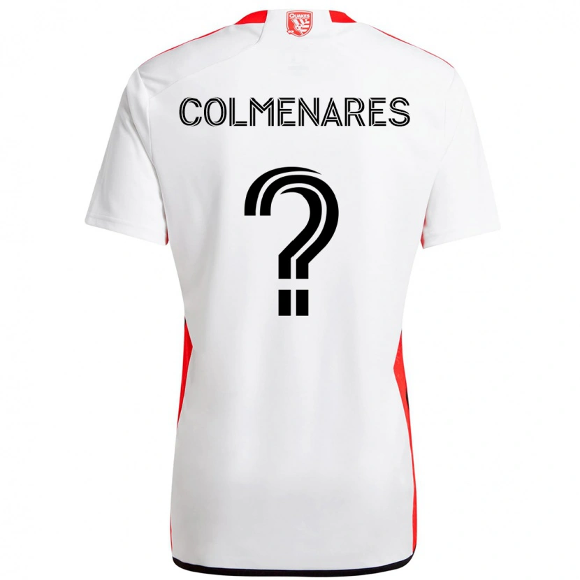 Danxen Femme Maillot Mateo Colmenares #0 Noir Bleu Foncé Tenues Extérieur 2025/26 T-Shirt