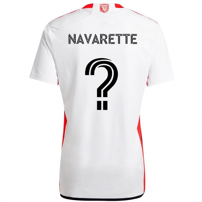 Danxen Femme Maillot Samuel Navarette #0 Noir Bleu Foncé Tenues Extérieur 2025/26 T-Shirt