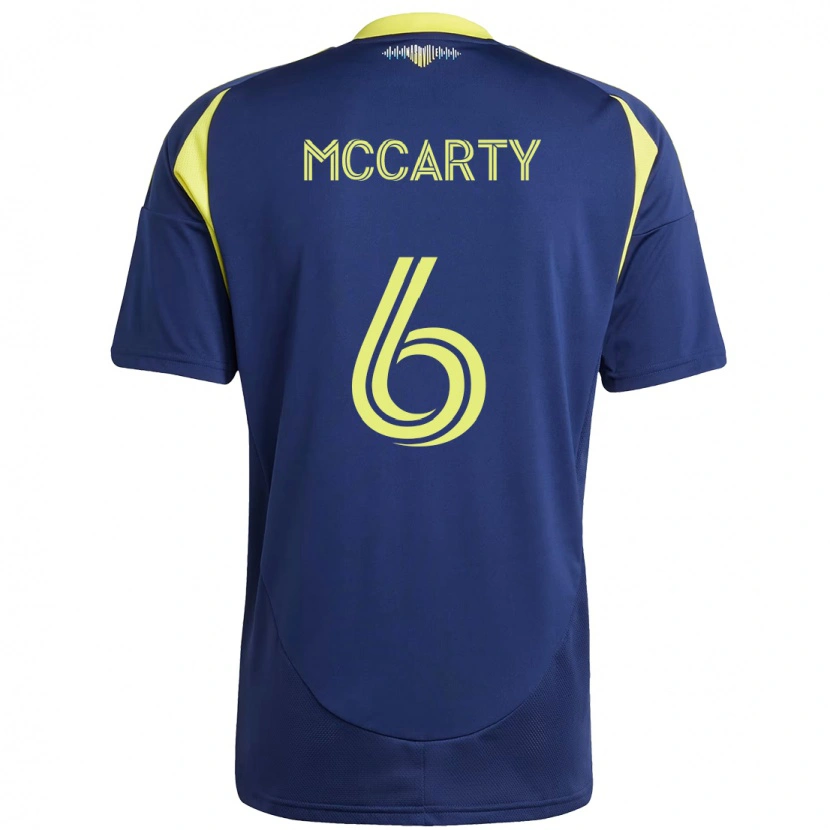 Danxen Femme Maillot Dax Mccarty #6 Bleu Marine Jaune Tenues Extérieur 2025/26 T-Shirt