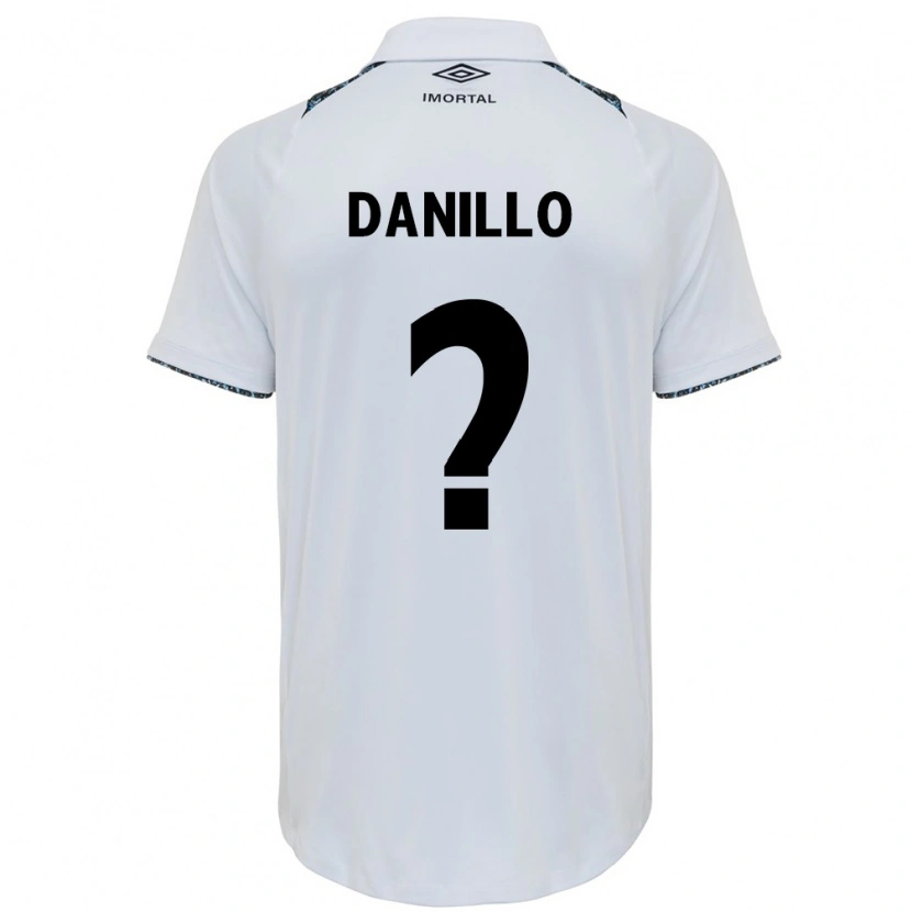 Danxen Femme Maillot Danillo #0 Bleu Noir Blanc Tenues Extérieur 2025/26 T-Shirt