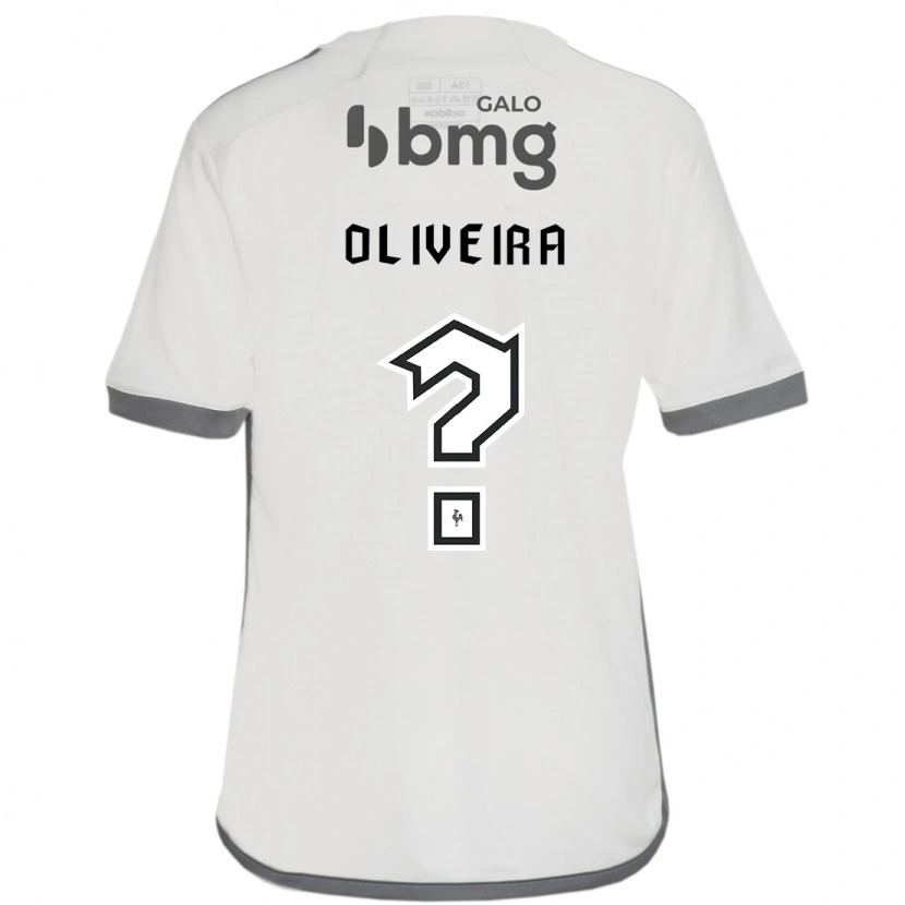 Danxen Femme Maillot Pedro Oliveira #0 Blanc Cassé Tenues Extérieur 2025/26 T-Shirt