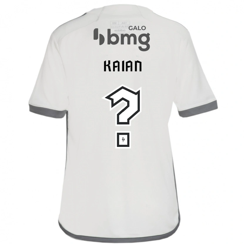 Danxen Femme Maillot Kaian #0 Blanc Cassé Tenues Extérieur 2025/26 T-Shirt