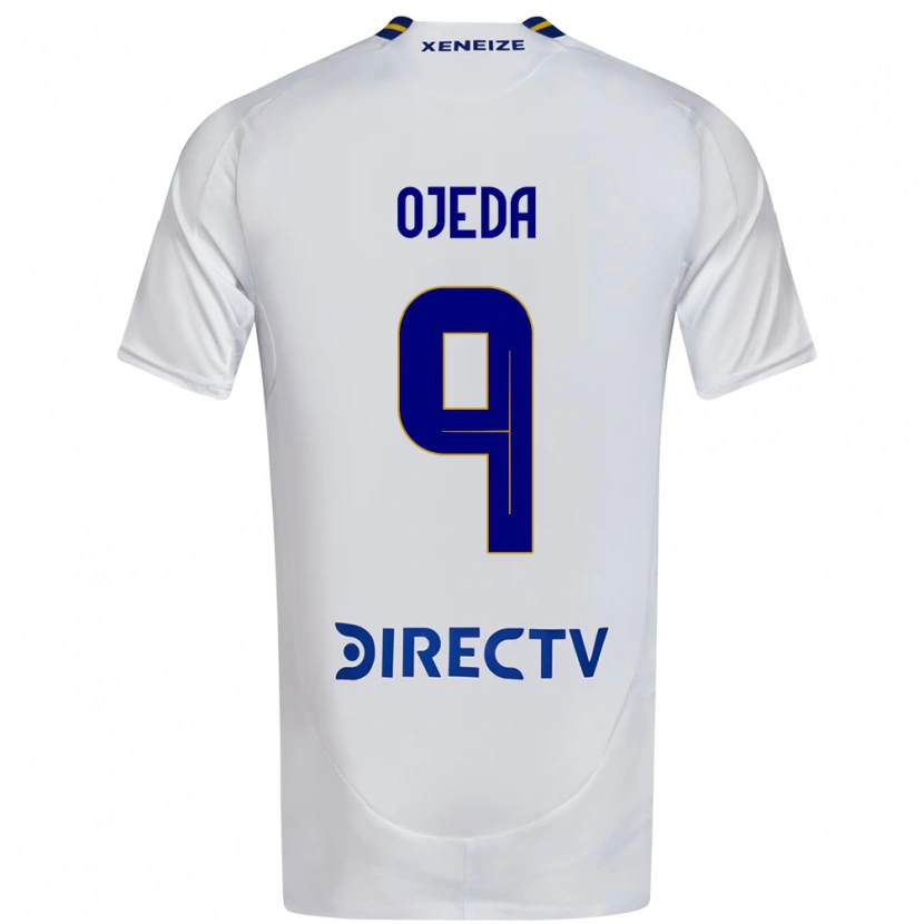 Danxen Femme Maillot Andrea Ojeda #9 Bleu Royal Jaune Tenues Extérieur 2025/26 T-Shirt