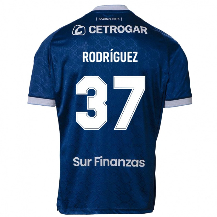 Danxen Femme Maillot Baltasar Rodríguez #37 Bleu Foncé Tenues Extérieur 2025/26 T-Shirt