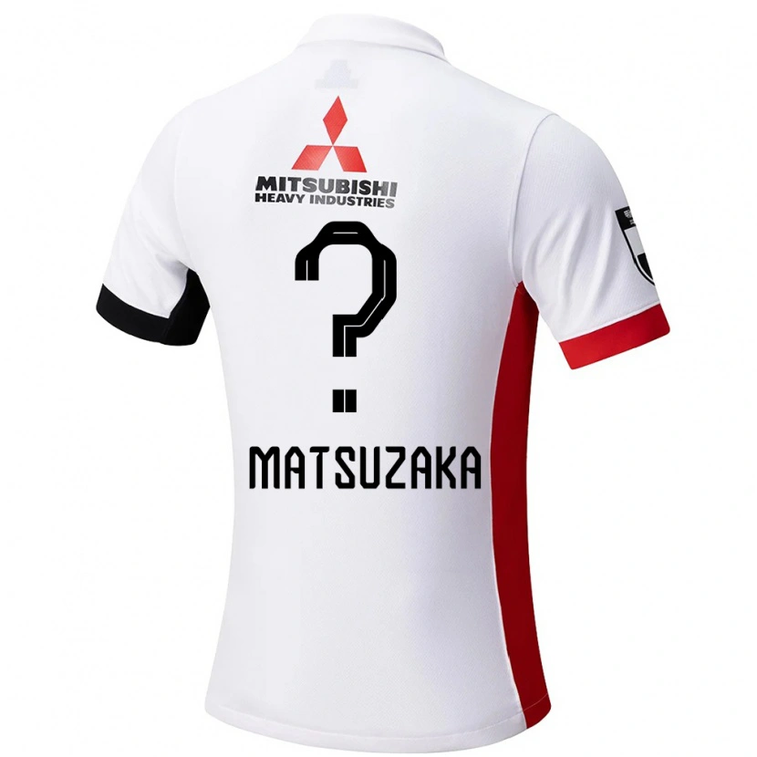 Danxen Femme Maillot Aoi Matsuzaka #0 Rouge Blanc Tenues Extérieur 2025/26 T-Shirt