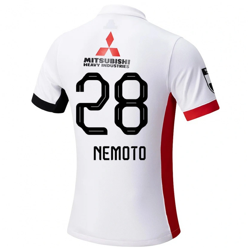 Danxen Femme Maillot Kenta Nemoto #28 Rouge Blanc Tenues Extérieur 2025/26 T-Shirt