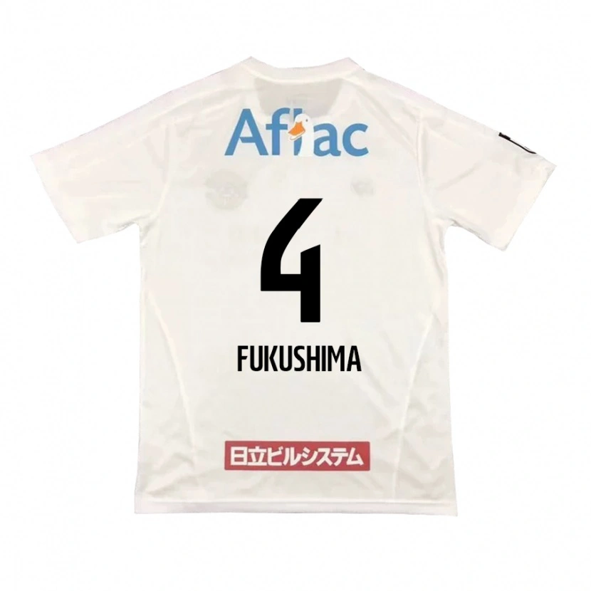 Danxen Femme Maillot Taiga Fukushima #4 Noir Jaune Tenues Extérieur 2025/26 T-Shirt