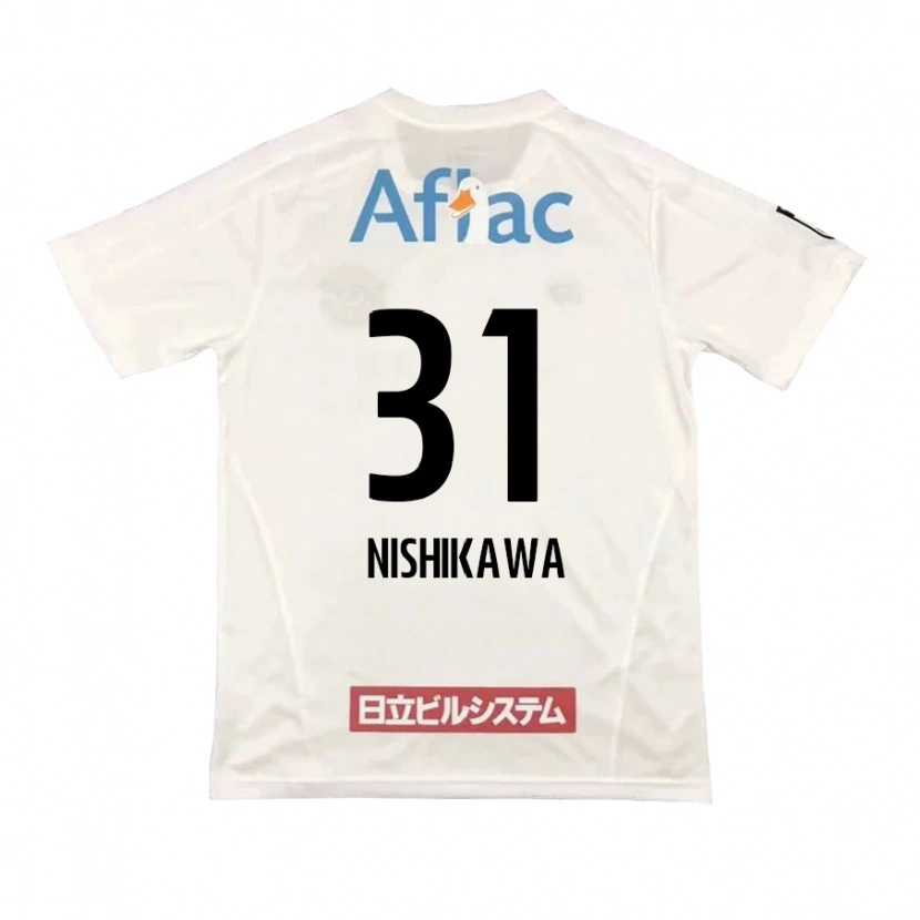 Danxen Femme Maillot Genki Nishikawa #31 Noir Jaune Tenues Extérieur 2025/26 T-Shirt