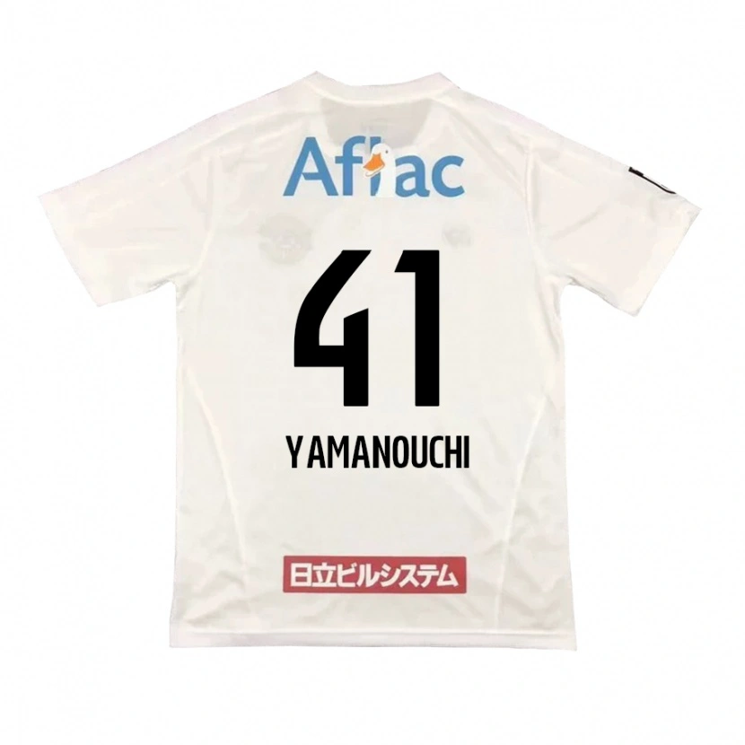 Danxen Femme Maillot Yusei Yamanouchi #41 Noir Jaune Tenues Extérieur 2025/26 T-Shirt