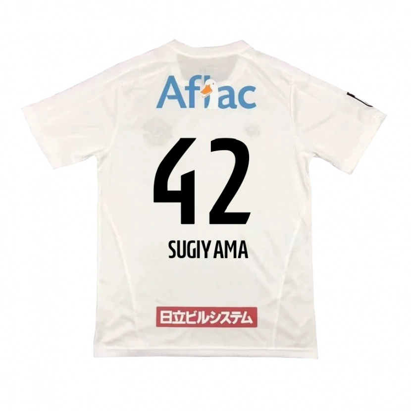 Danxen Femme Maillot Shunnosuke Sugiyama #42 Noir Jaune Tenues Extérieur 2025/26 T-Shirt