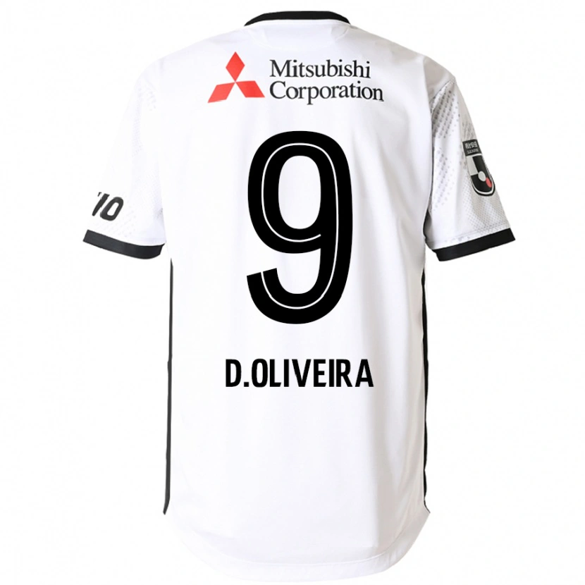 Danxen Femme Maillot Diego Oliveira #9 Bleu Royal Blanc Tenues Extérieur 2025/26 T-Shirt