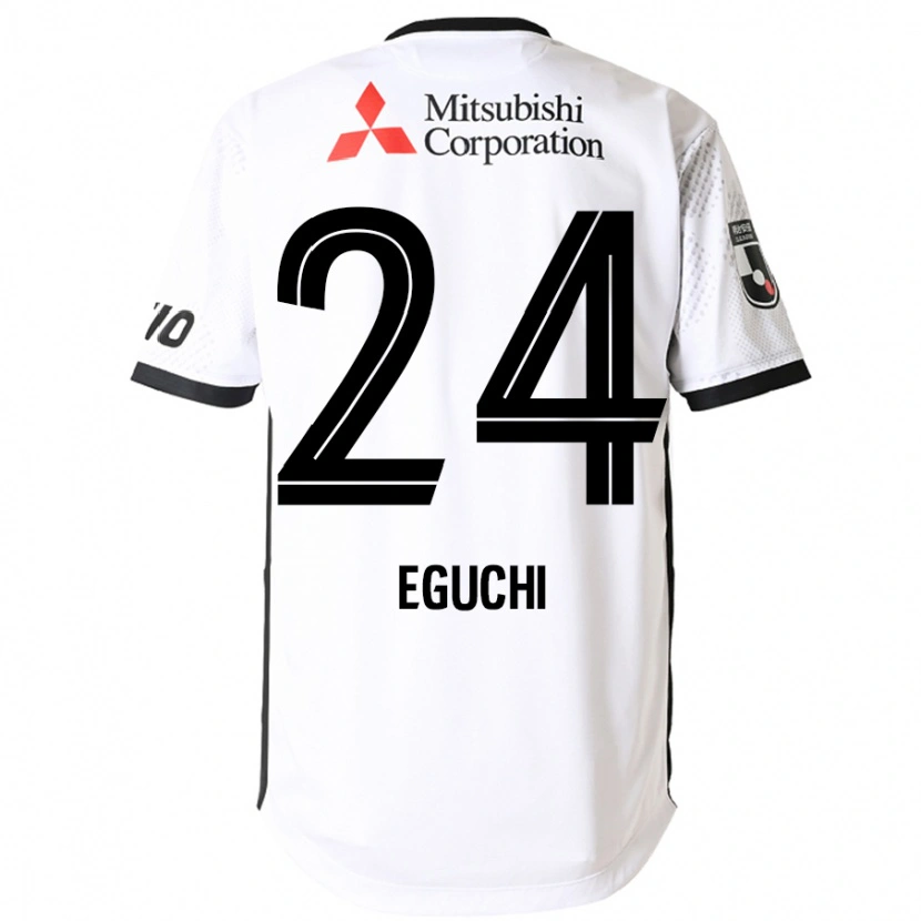 Danxen Femme Maillot Kaito Eguchi #24 Bleu Royal Blanc Tenues Extérieur 2025/26 T-Shirt