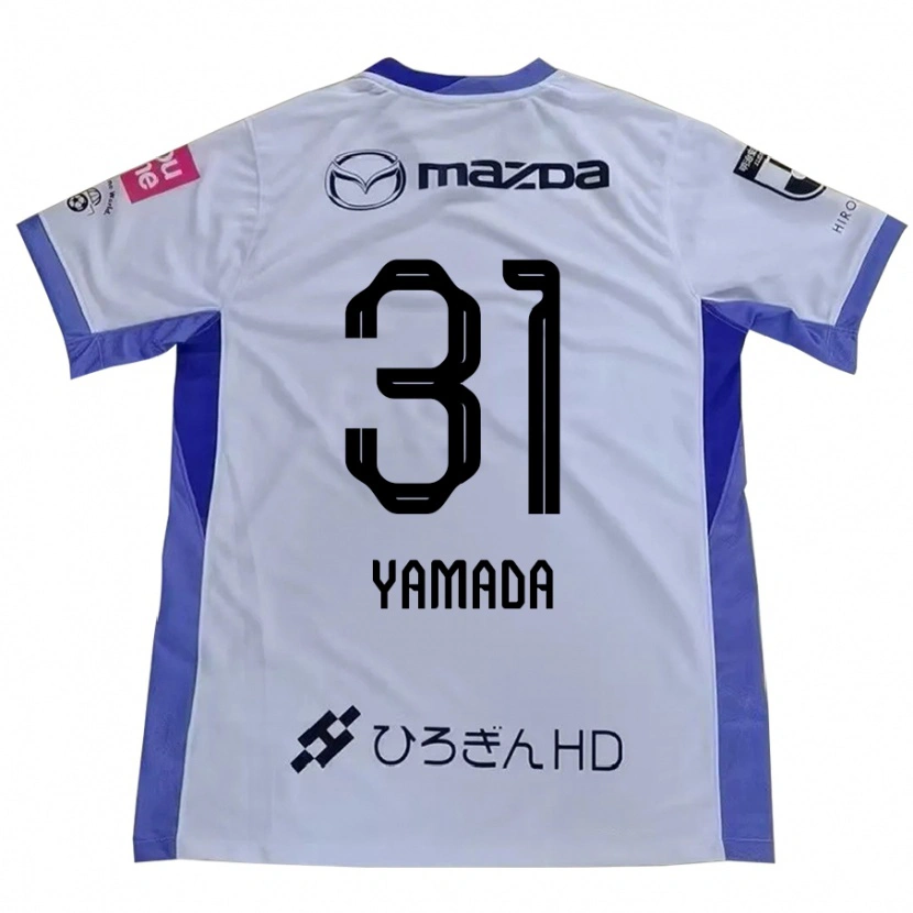 Danxen Femme Maillot Manato Yamada #31 Violet Orange Tenues Extérieur 2025/26 T-Shirt