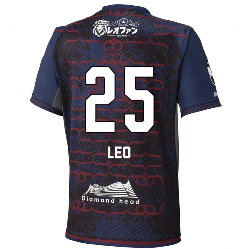 Danxen Femme Maillot Leo Osaki #25 Bleu Rouge Tenues Extérieur 2025/26 T-Shirt