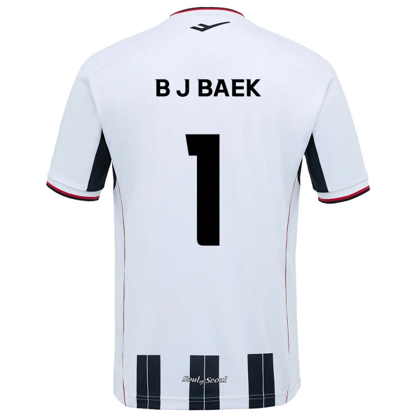 Danxen Femme Maillot Jong-Beom Baek #1 Noir Rouge Tenues Extérieur 2025/26 T-Shirt