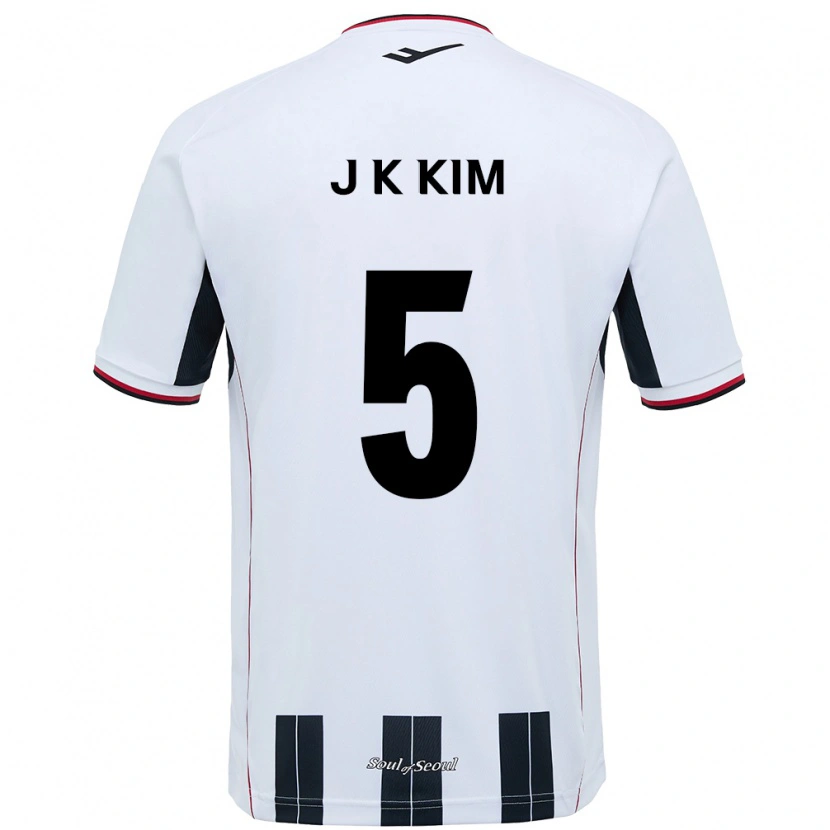 Danxen Femme Maillot Jae-Kang Kim #5 Noir Rouge Tenues Extérieur 2025/26 T-Shirt