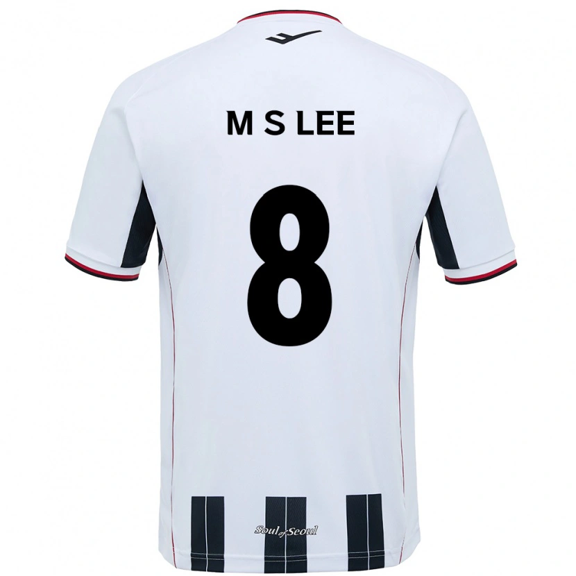 Danxen Femme Maillot Seung-Mo Lee #8 Noir Rouge Tenues Extérieur 2025/26 T-Shirt